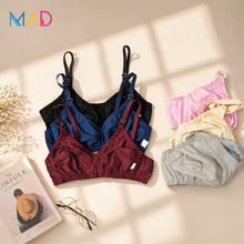 Load image into Gallery viewer, Pack of 6 MadColors Daily Wear Cotton Bra's