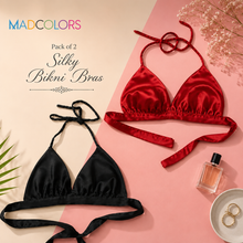 Load image into Gallery viewer, Pack of 2 Silky Bikini Bras