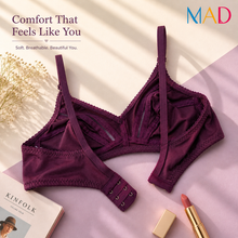 Load image into Gallery viewer, Pack of 4 MadColors Fine Quailty Cool Colors Breathable Bra