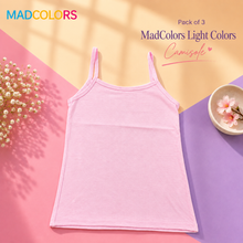 Load image into Gallery viewer, Pack of 3 Basic Essential Camisole