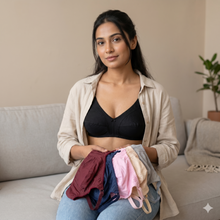 Load image into Gallery viewer, Pack of 6 MadColors Daily Wear Cotton Bra's