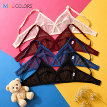 Load image into Gallery viewer, Pack of 4 Hollow MadColors Soft Net Bra
