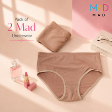 Load image into Gallery viewer, Pack of 2 Mad Basic Color Underwear
