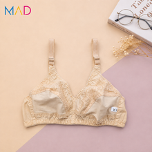 Load image into Gallery viewer, Pack of 4 MadColors Cotton Net Design Very Soft Daily Wear Bra
