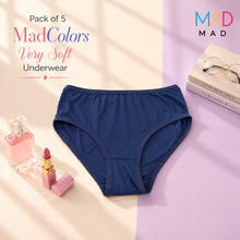 Load image into Gallery viewer, Pack of 5 MadColors Very Soft Underwear
