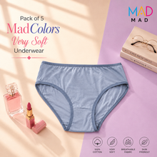 Load image into Gallery viewer, Pack of 5 MadColors Very Soft Underwear
